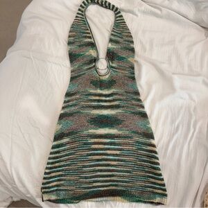 Beginning Boutique Multicolor Knit Swim Coverup